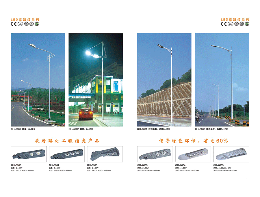 LED道路灯系列